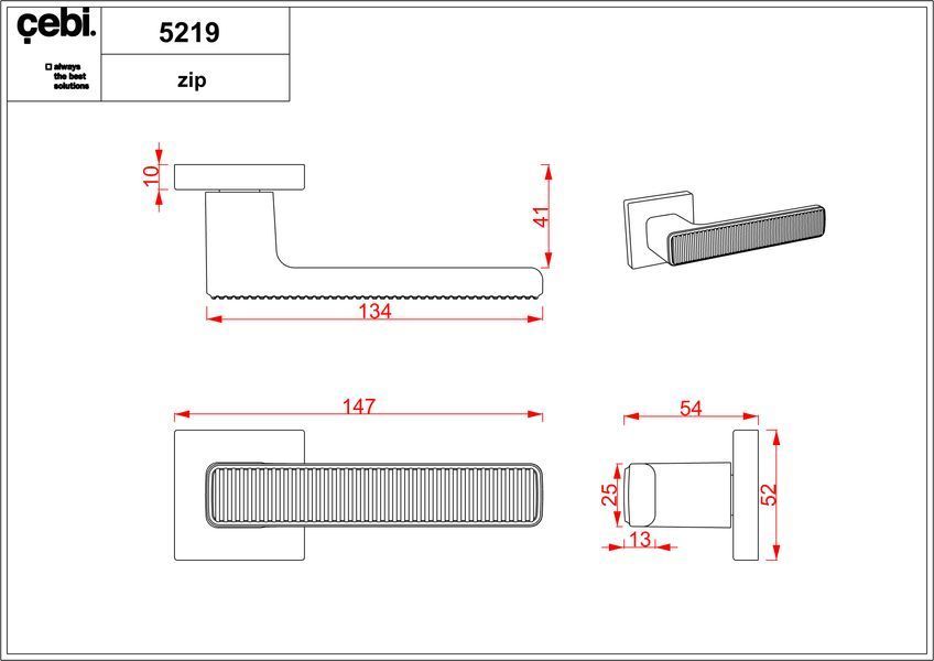 Ручка ROOT PC24 - Черный матовый 10015 фото